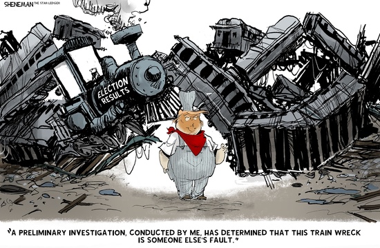 Cartoon by Drew Sheneman