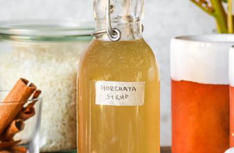 Horchata Coffee Syrup • Bakerita