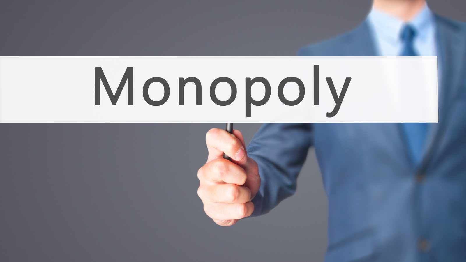 Monopoly disguised as competition