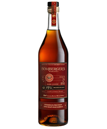 Bomberger’s PFG (Precision Fine Grain) 2025 is one of the best bourbons to gift in 2025. 