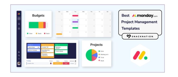 monday.com Project Management Templates