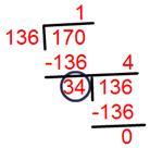 H.C.F of 136, 170 and 255 by using Division Method H.C.F of 136, 170 and 255 by using Division Method