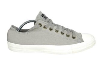 Converse All Star Low Sneakers, Light Grey, Men’s 10 UK.