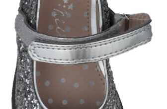NEXT Baby Girls Silver Shoes Size 4             zz
