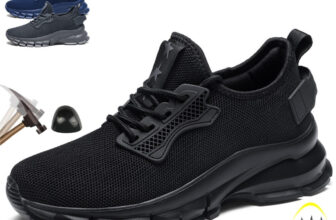 Mens Safety Shoes Womens Comfy Hiking Work Boots Durable Steel Toe Cap Trainers