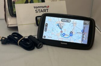 Boxed Tomtom Start 60 6” Screen Lifetime Maps Fully Working