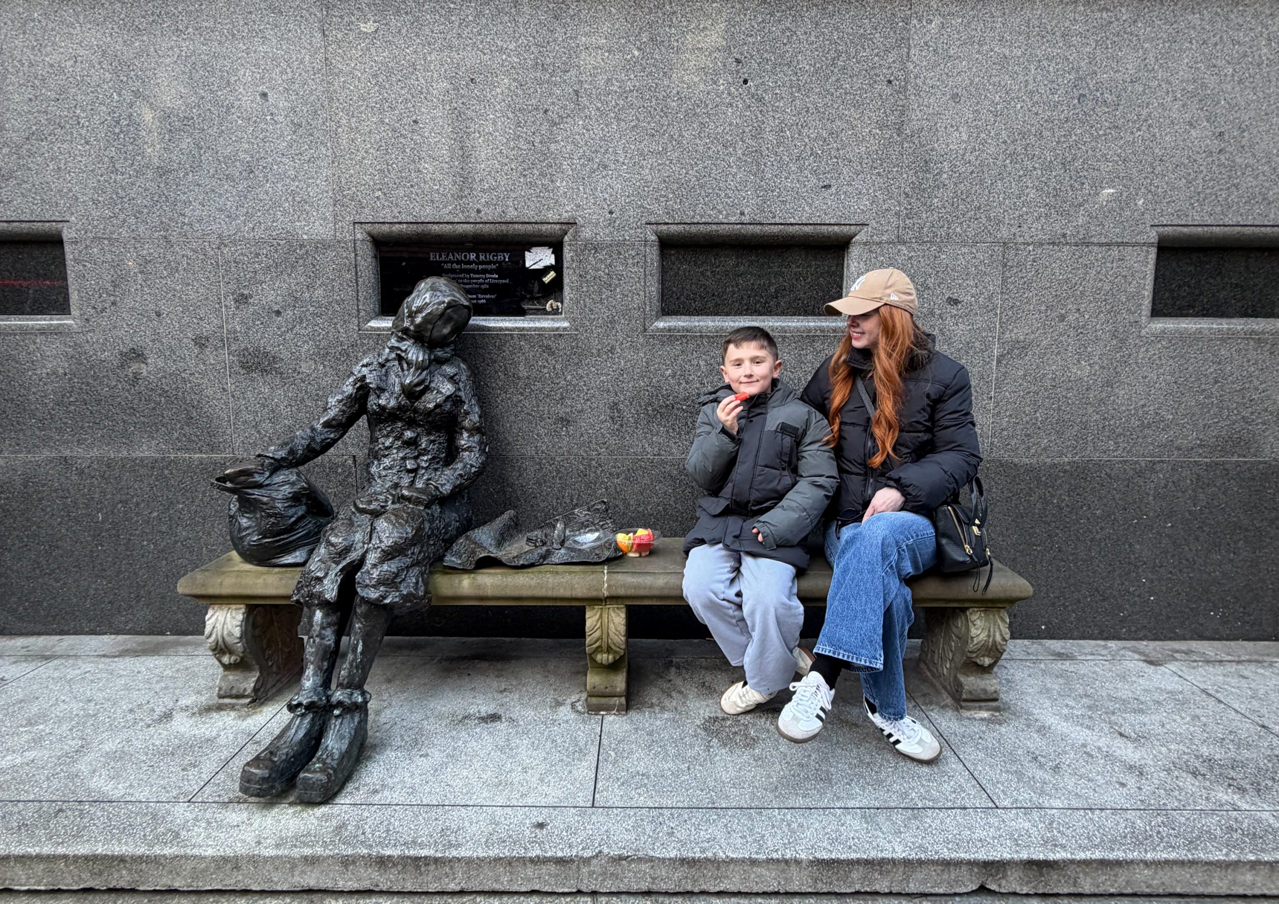 statue of Eleanor Rigby, Stanley Street, Liverpool