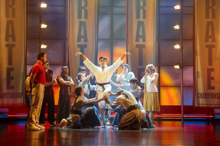 The Karate Kid The Musical stage performance Theatre Royal Glasgow