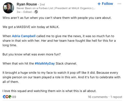 #MALKMyDay Slack Channel - LinkedIn