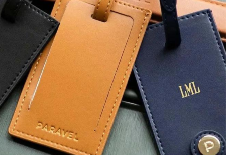 Mongrammed Luggage Tag