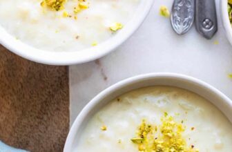 Lebanese Rice Pudding (Riz Bi Haleeb)