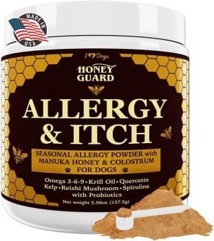 iHeartDogs Honey Guard Allergy & Itch Omega-3-6-9 Powder