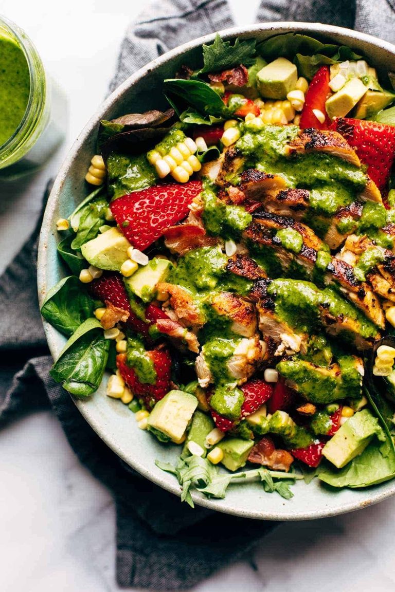 Chipotle chicken cobb salad.