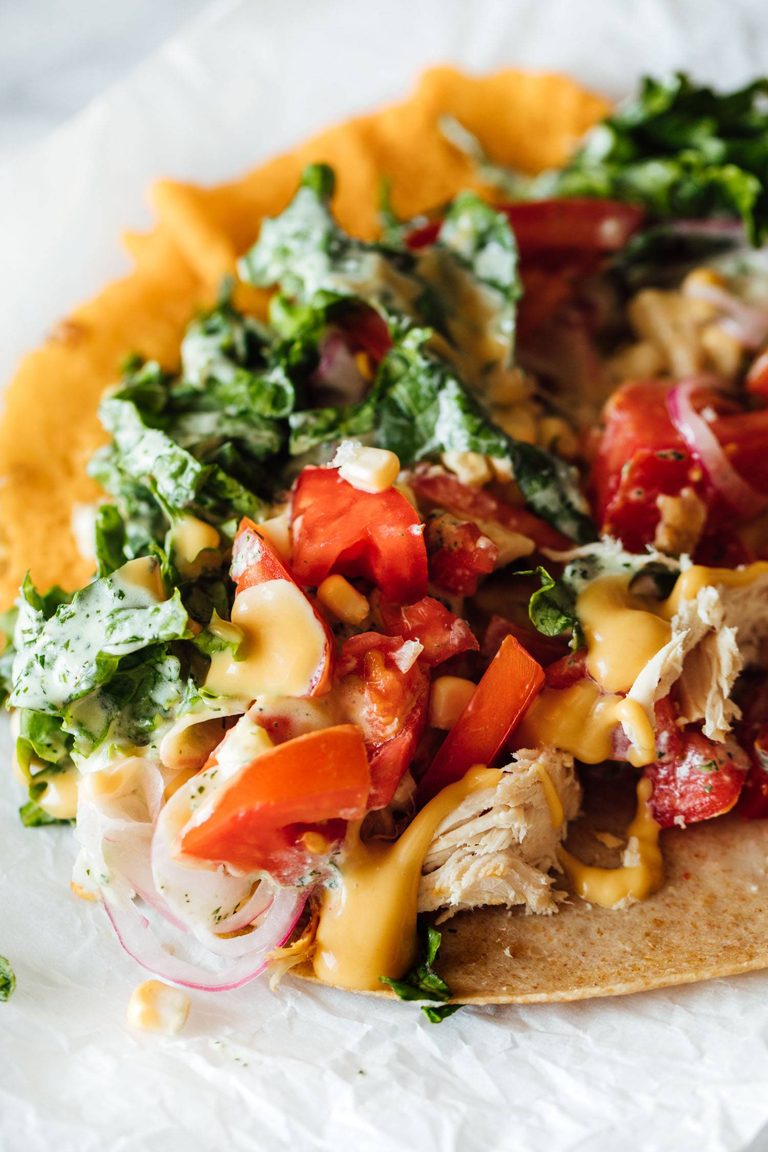 Chicken wrap.