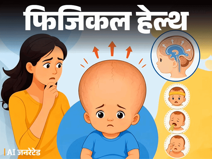इग्नोर न करें, ये हाइड्रोसेफेलस हो सकता है, डॉक्टर से समझें इस बीमारी से बचाव और इलाज|लाइफस्टाइल,Lifestyle - Dainik Bhaskar