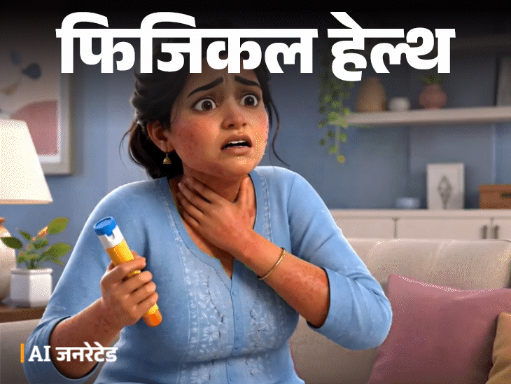 जान भी जा सकती है, डॉक्टर से जानें क्या है एनाफिलैक्सिस, एलर्जी है तो ये इंजेक्शन साथ रखें|लाइफस्टाइल,Lifestyle - Dainik Bhaskar