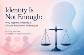 Identity Is Not Enough: Dispute Resolution by Design for the Age of Agentic AI