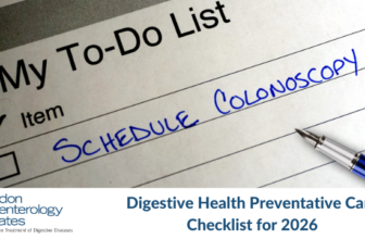 Digestive Health Preventative Care Checklist for 2026