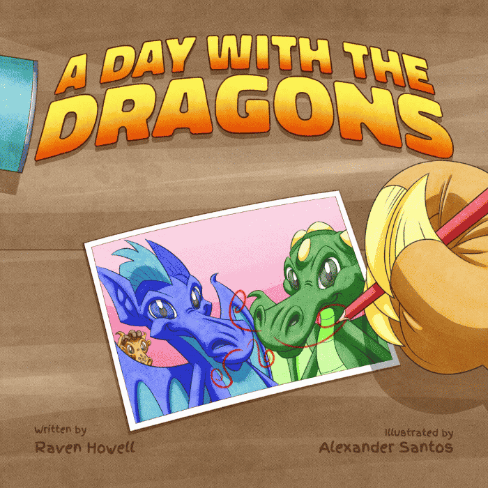 A Day with the Dragons: Book Cover