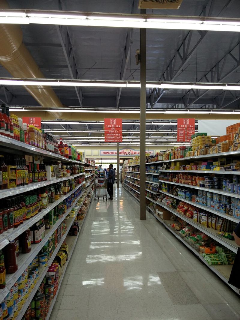 Aisles Organized Like A World Map Aisles Organized Like A World Map