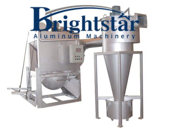 Aluminum dross machine