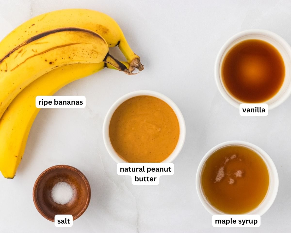 Banana Ice Cream (Nice Cream) Ingredients
