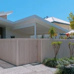 Eurowood Aluminum Batten Fencing & Gate
