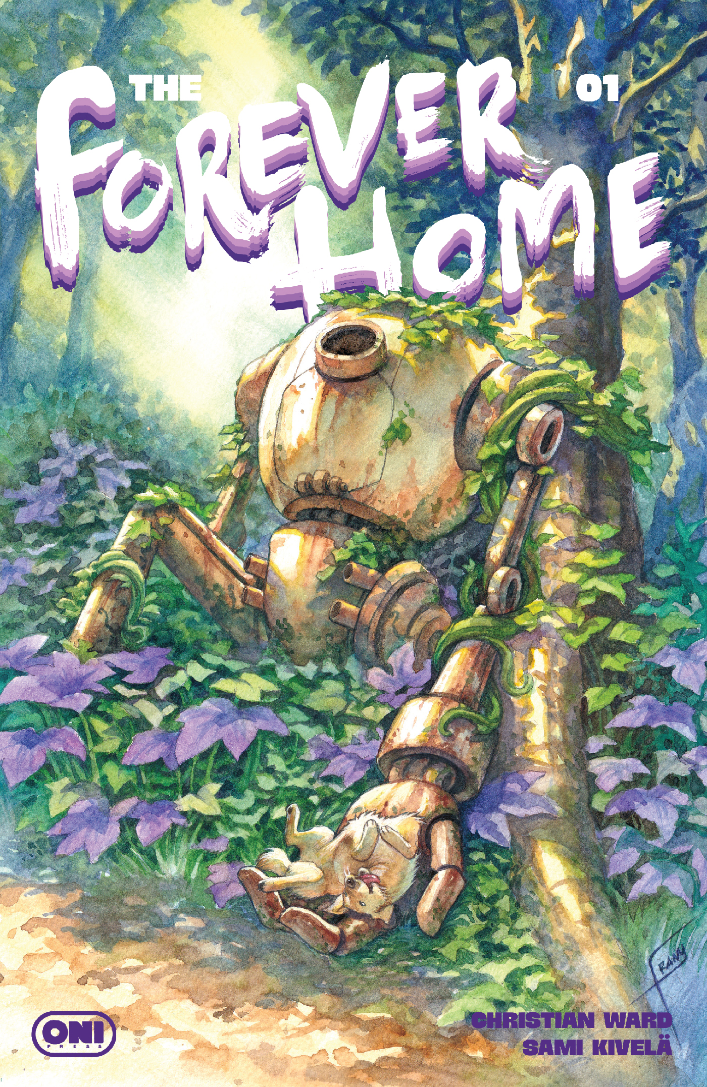 Forever Home Cover Variant with Robot