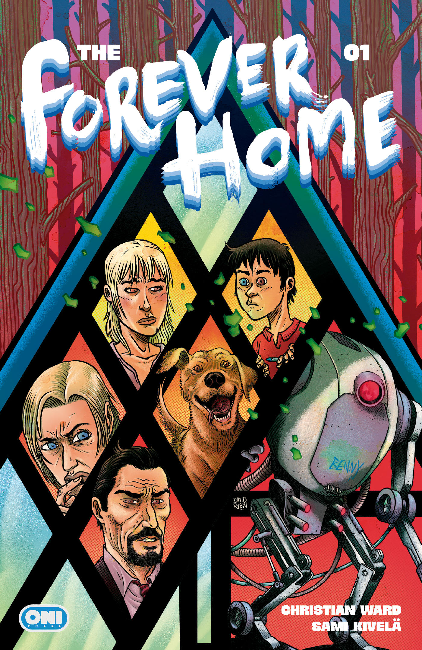 Forever Home Cover with cast