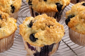Gluten Free Blueberry Muffins (Bakery-Style)