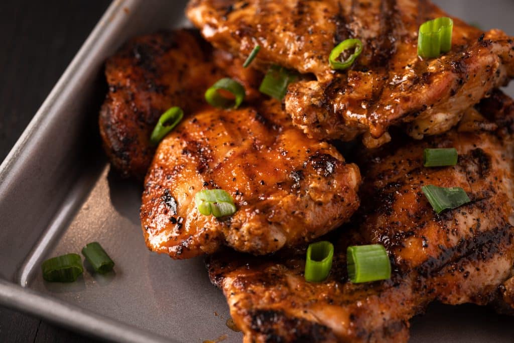 buffalo chicken thighs.