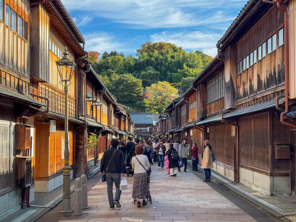 Higashi Chaya District in Kanazawa