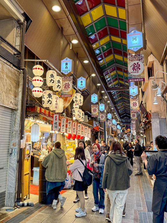 Nishiki Market in Kyoto