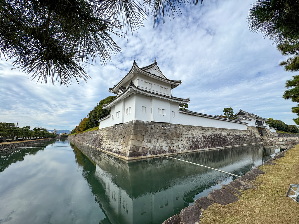 Moat around Nijo Castle