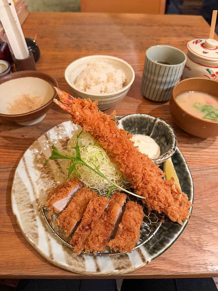 Tonkatsu and tempura in Japan