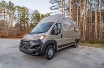 RV Queen Bed, Hidden Shower, and Remote Office Turn This Ram ProMaster into a Road-Ready Home