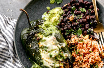Stuffed Poblano Peppers – Cooking for Keeps