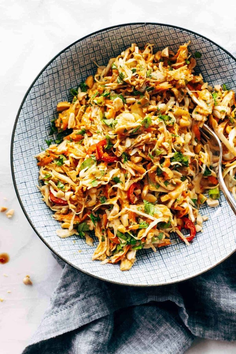 Thai chicken salad.