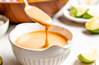 Peanut Dressing for Salads (Ready in 5 Minutes) • Bakerita