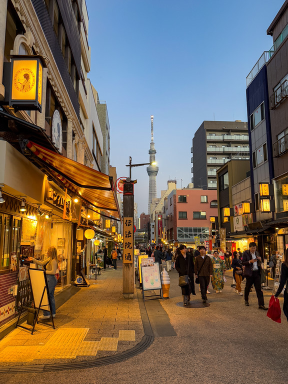 Tokyo views in Asakusa