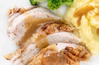 Easy Oven Roasted Turkey Breast Recipe (Bone-in)