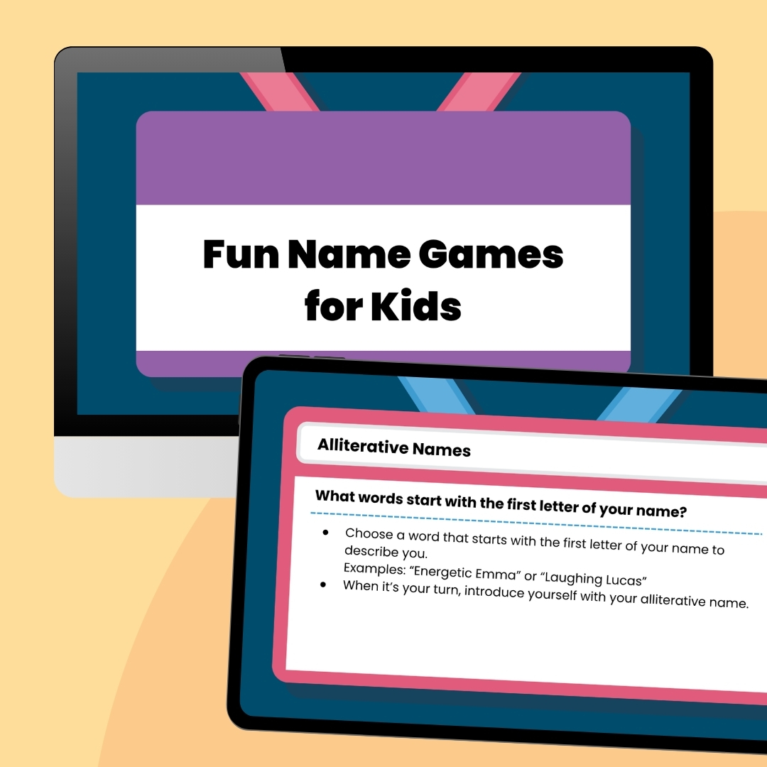 Name Games Google Slides