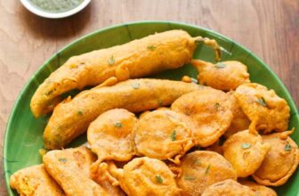 Bhajiya (Assorted Indian Fritters) – Dassana’s Veg Recipes