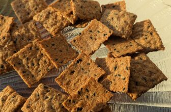 Gluten Free Sourdough Discard Crackers Recipe