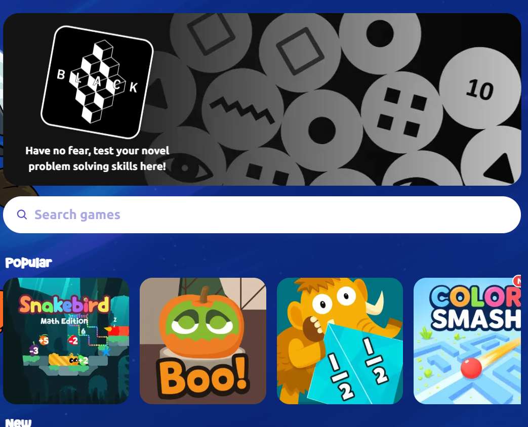 PlayMath.org Home Page PlayMath.org home page