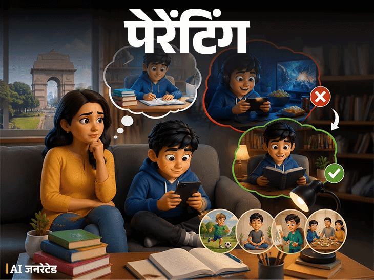 हर वक्त मोबाइल, लैपटॉप या टीवी, उसे सिर्फ स्क्रीन चाहिए, उसमें रीडिंग हैबिट कैसे डेवलप करें|लाइफस्टाइल,Lifestyle - Dainik Bhaskar