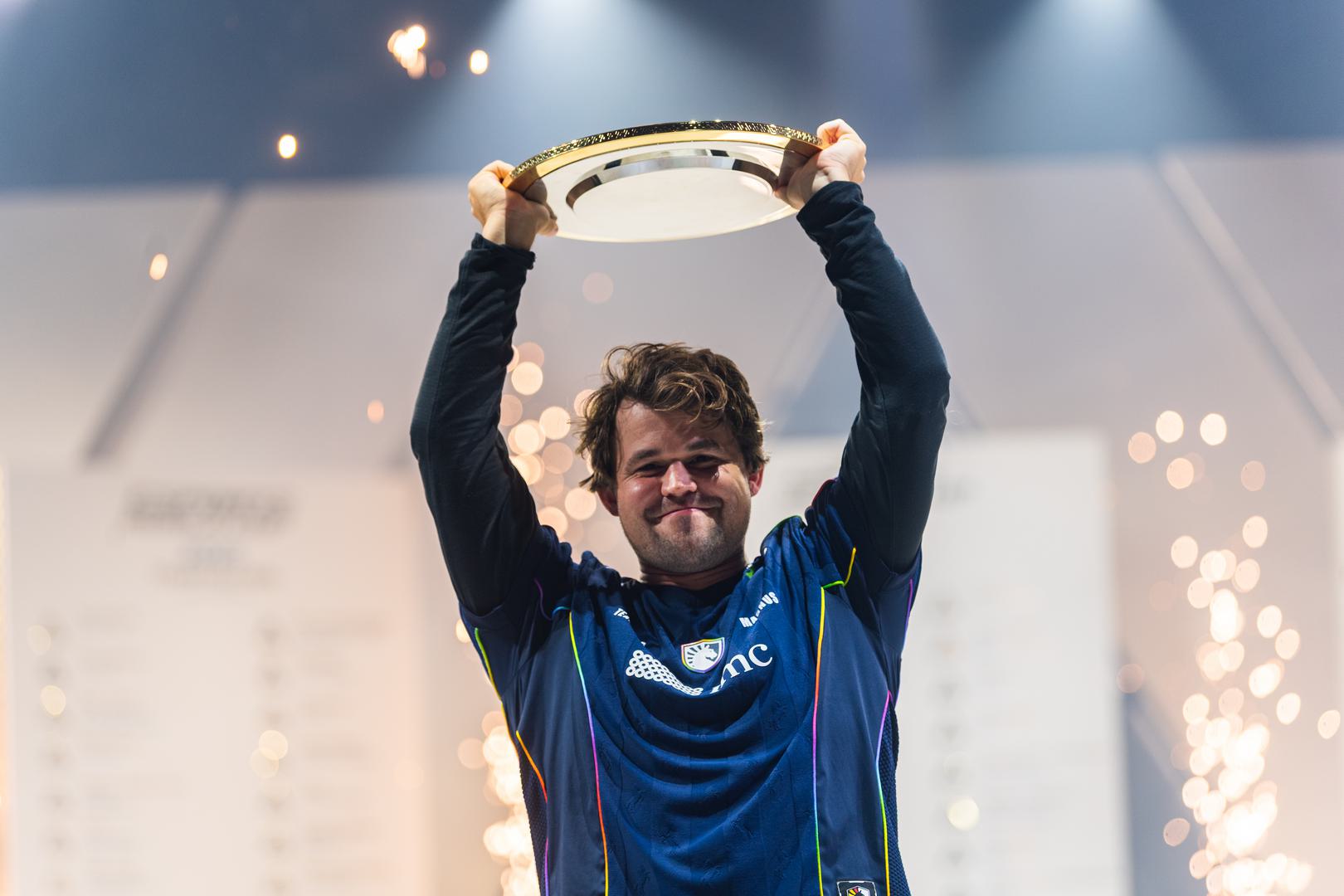 The 2026 Esports World Cup was originally set to be held in Riyadh before being relocated to Paris, where Magnus Carlsen successfully defended his title. Photo: Esports World Cup.