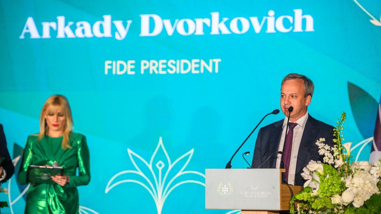 Arkady Dvorkovich. Photo: Maria Emelianova/Chess.com.