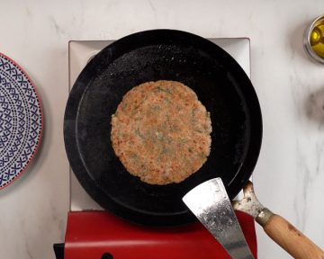 rajgira paratha ready