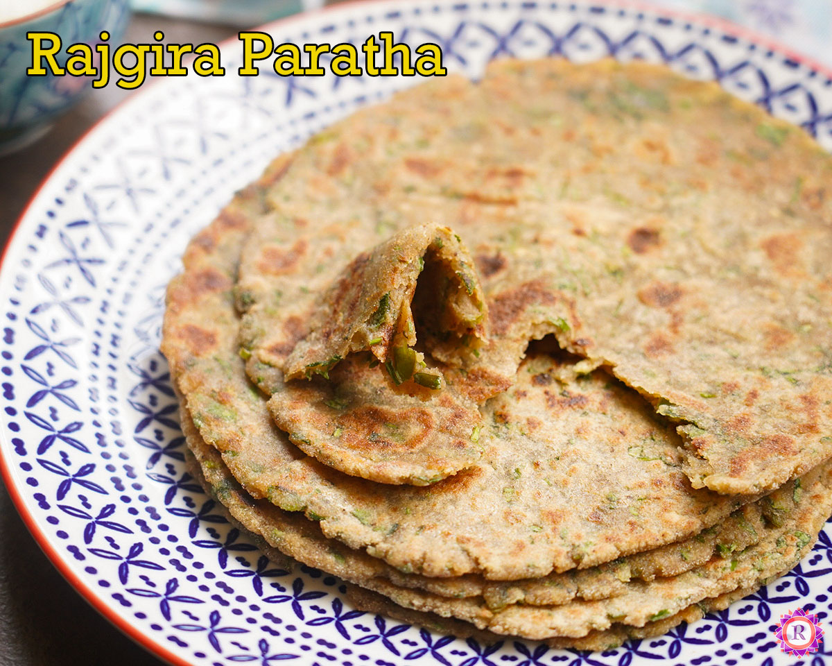 rajgira paratha for vrat